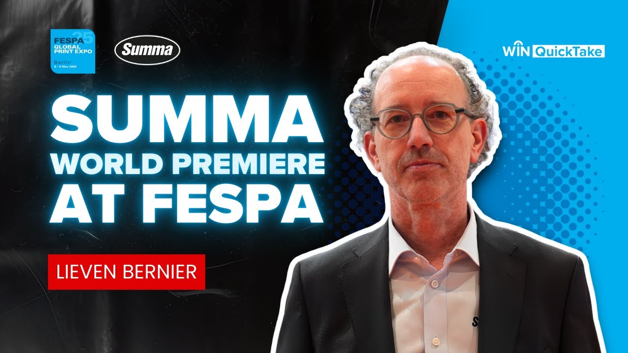 🌍 World Premiere at FESPA 2025: Summa Launches the F1625 Flatbed Cutter