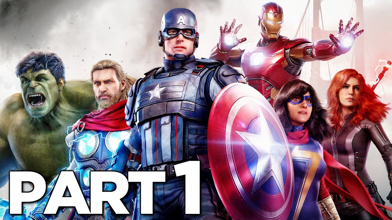 MARVEL'S AVENGERS Walkthrough Gameplay Part 1 - INTRO (2020 GAME)