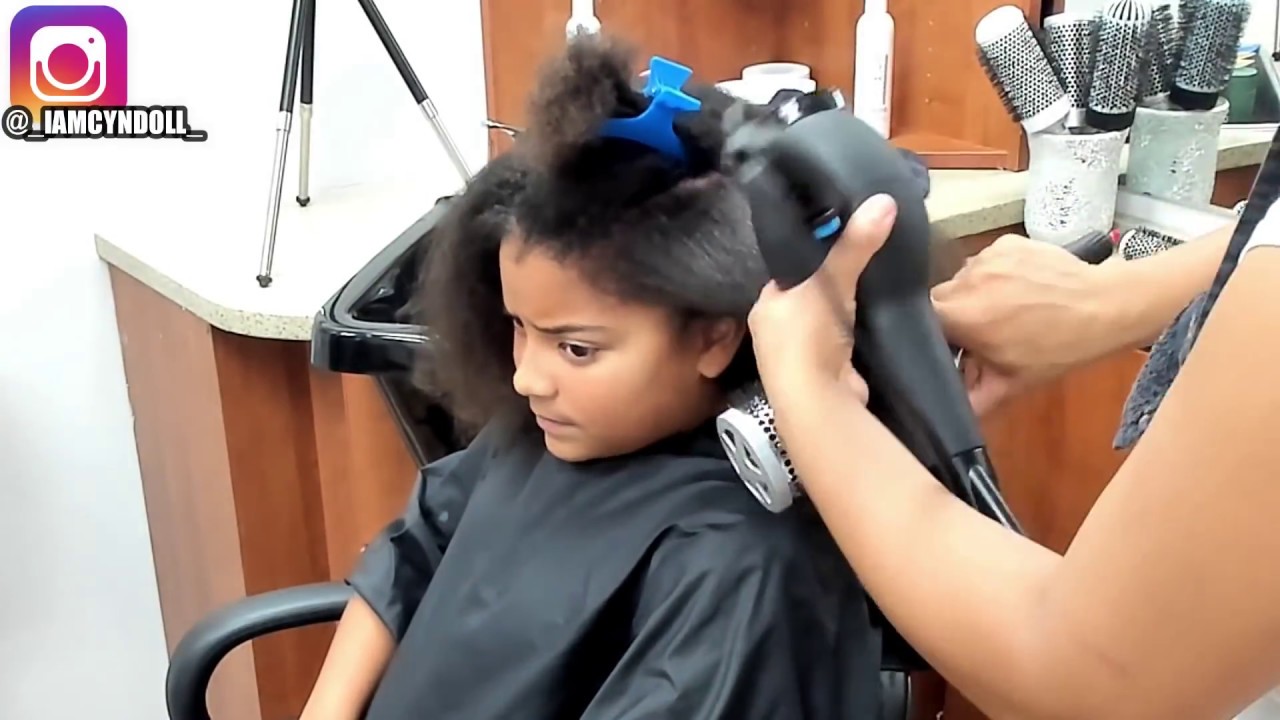 DETAILED HOW TO DO A SILK PRESS ON THICK NATURAL HAIR!
