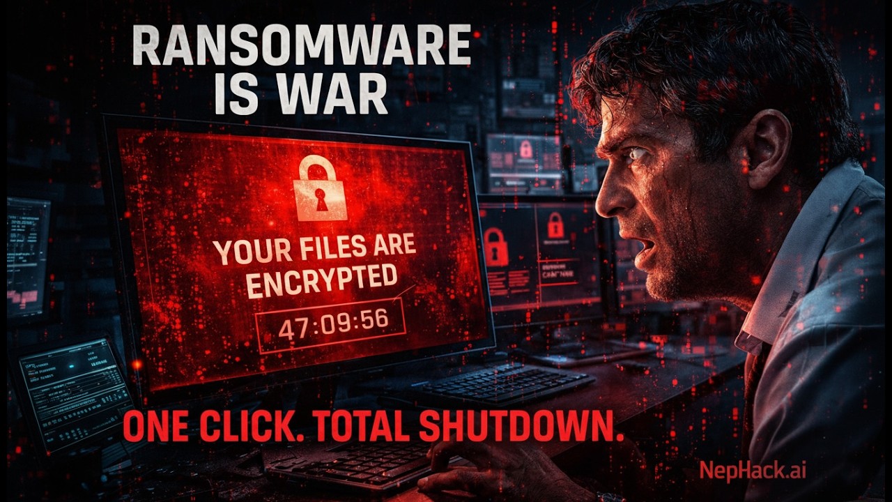 Ransomware Is War 💥🔥 | Cyber War Rap 2026 | NepHack