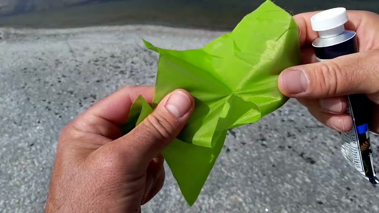 Laga tält och tarp utan dyra lagningskit