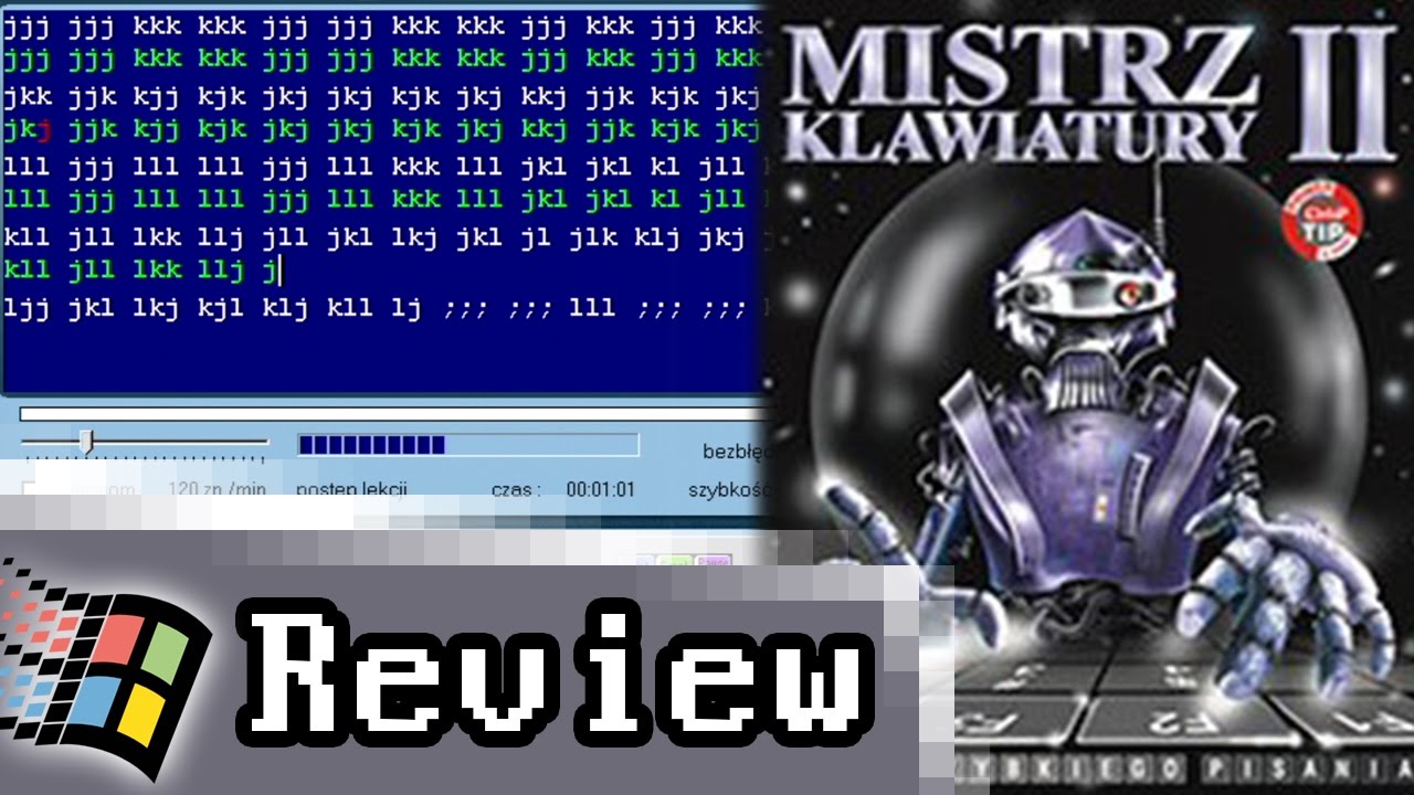 TRG Retro Reviews - Keyboard Master II (Mistrz Klawiatury) - Windows 98