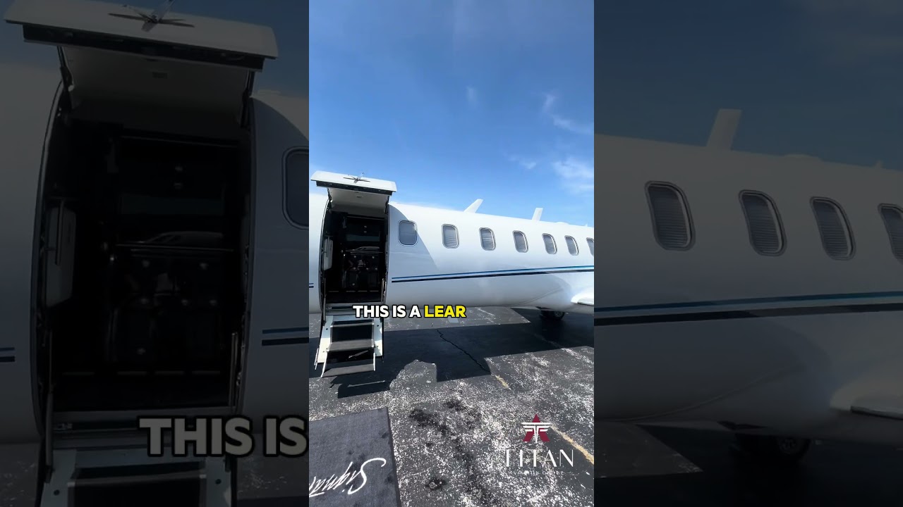 Обратите внимание на этот частный самолет Lear 45 стоимостью 4,5 миллиона долларов 🛩 #jetcharter ...
