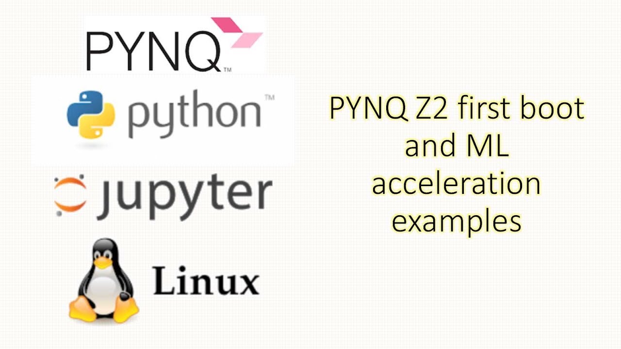 PYNQ Z2 First Boot and ML acceleration examples