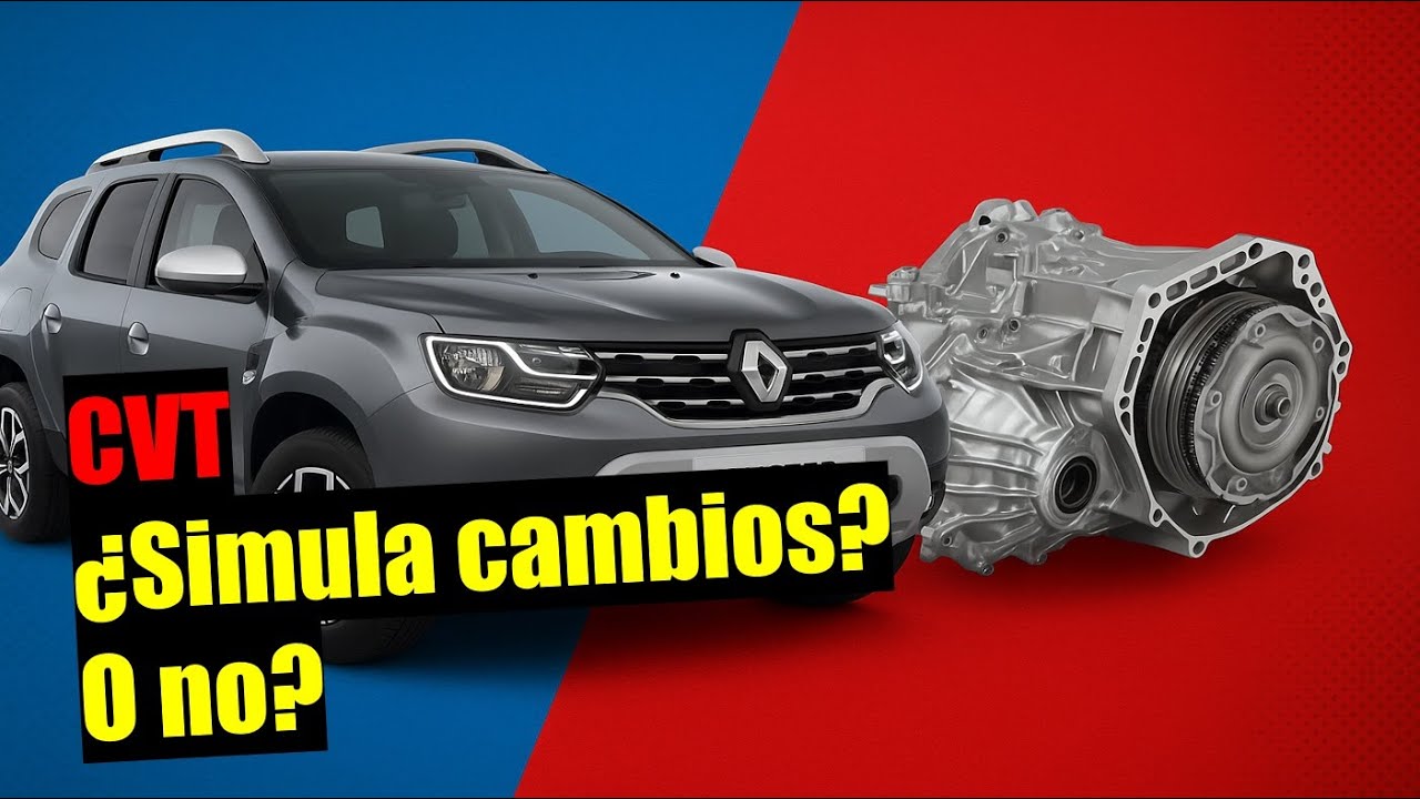 CAJA CVT ¿Qué tan simulados son los cambios? Lo probamos en bajada Renault Duster cvt en bajada