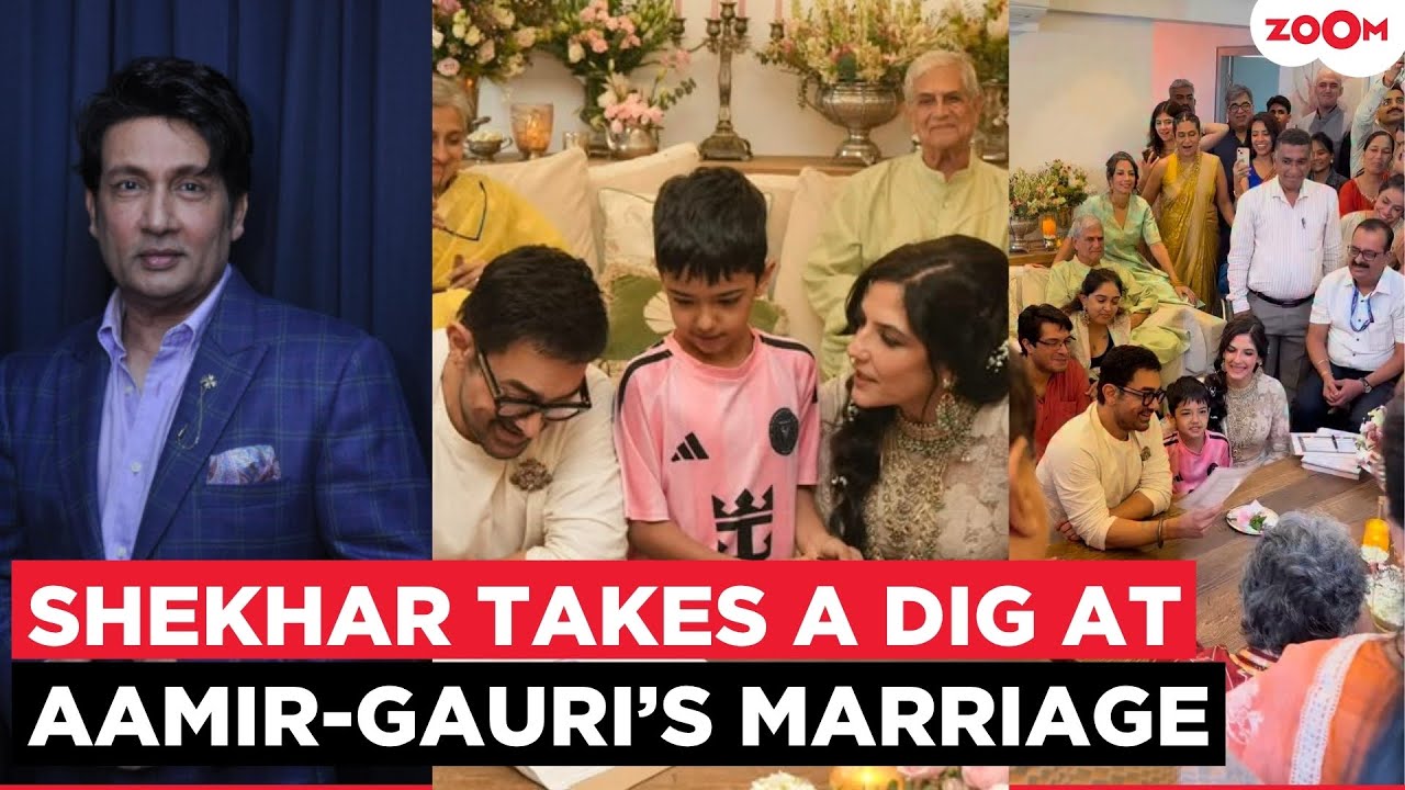 Shekhar Suman Takes Brutal Dig at Aamir Khan&rsquo;s Third Wedding; ''He&rsquo;s running a triple...&rdquo;
