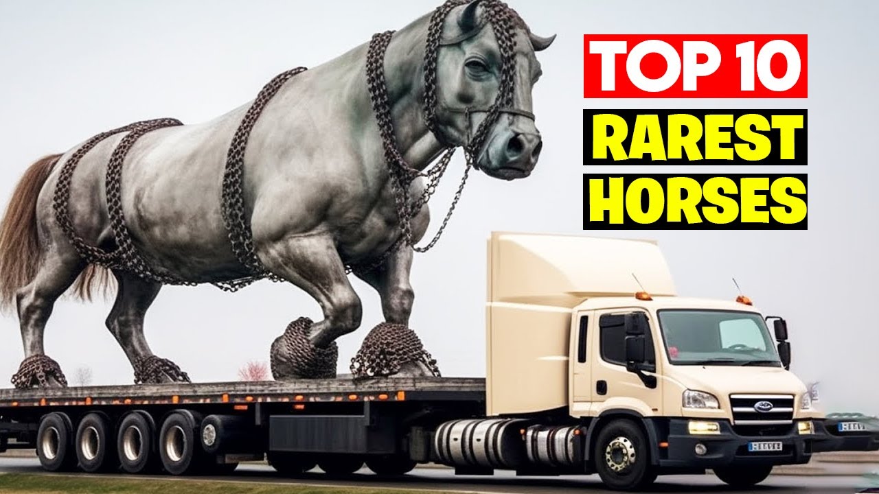 10 Horses That Are Born Only Once In 1000 Years | Top Rare Horse Breeds