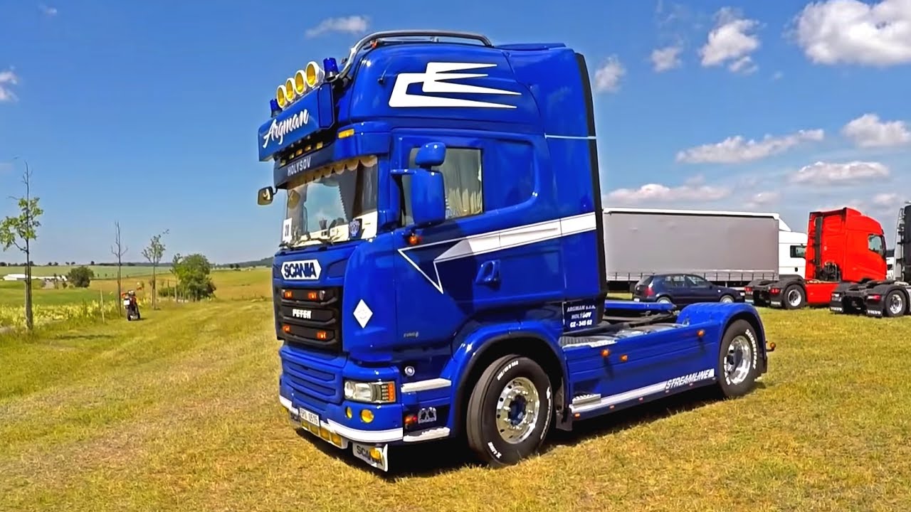 Scania R730 Hebik and R500 Argman on Truckshow