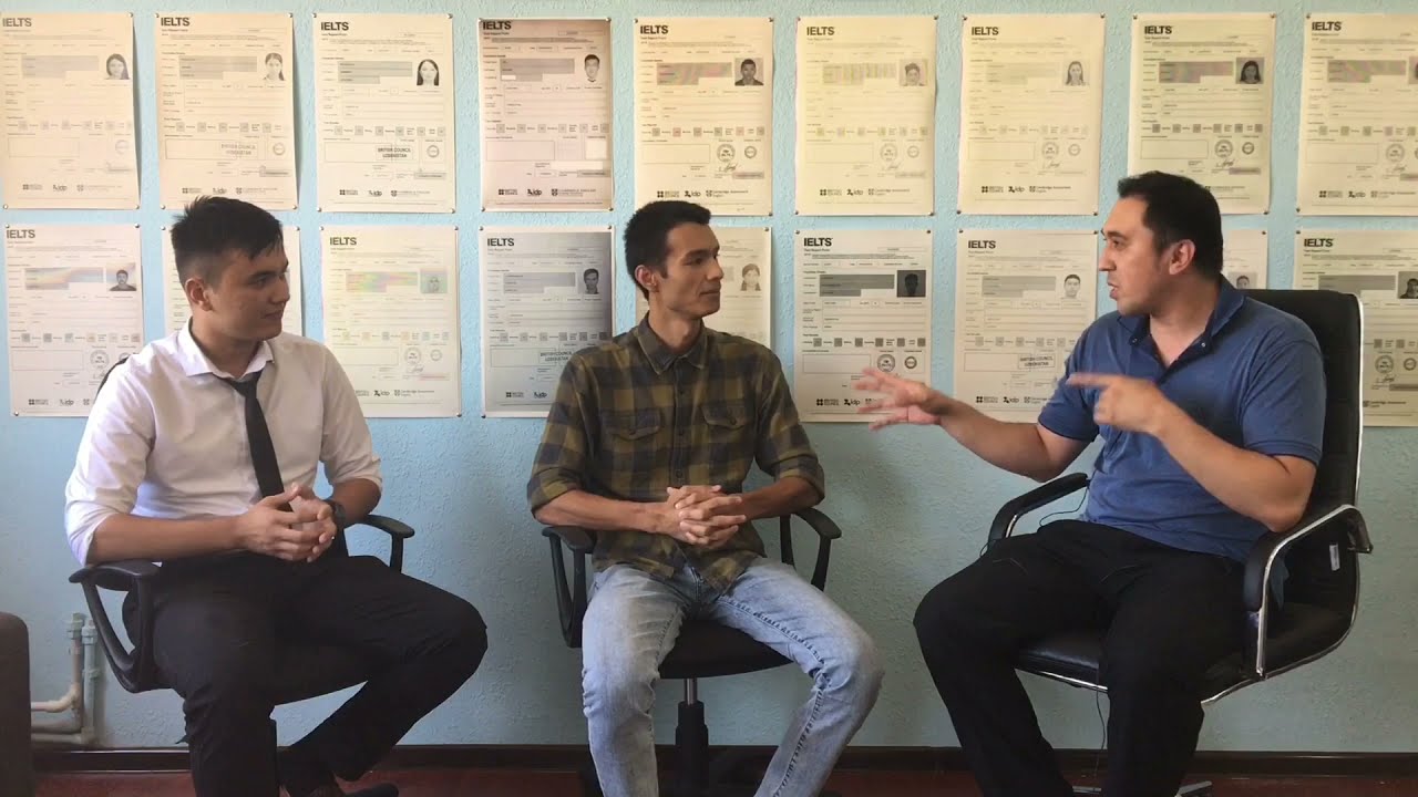 Interview with Gulomjon (Speaking 8.5) and Doniyor (Speaking 8.5)