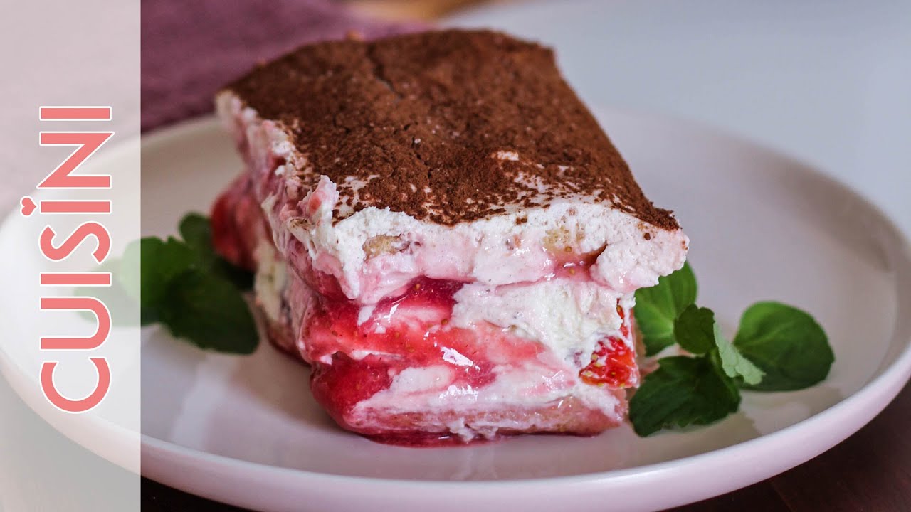ERDBEER TIRAMISU Rezept 🍓 ohne Alkohol & Ei (einfaches, schnelles Dessert mit Quark)
