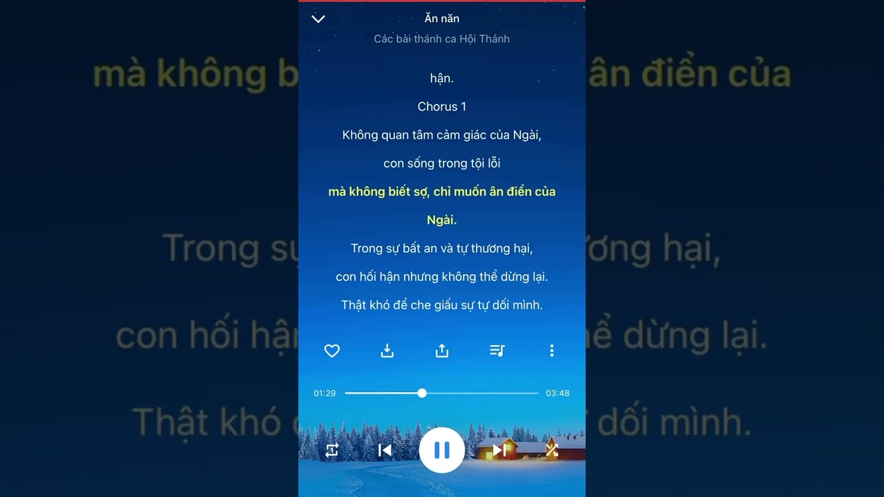 Thánh Ca Ăn Năn