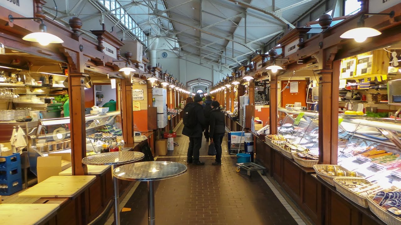 Vanha kauppahalli, el viejo mercado cubierto de Helsinki