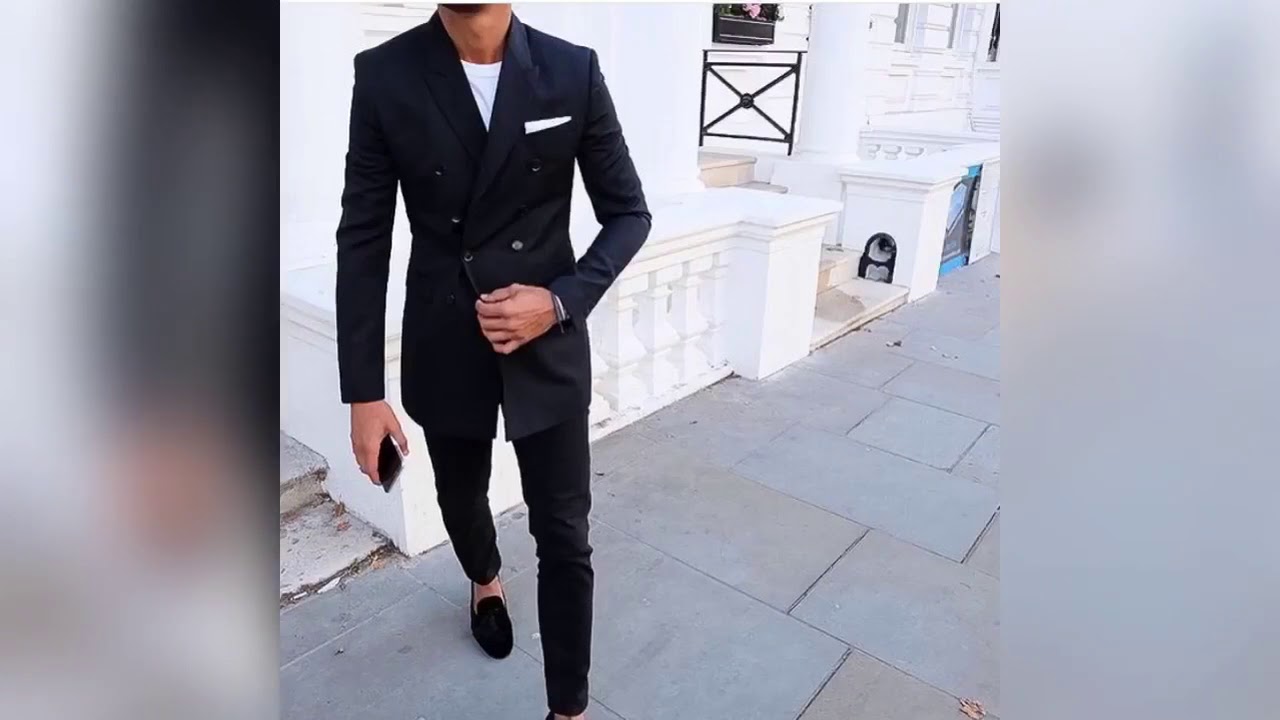 Top 42 Black Suit Styles For Men - Men's suits - Mens Suits - Beauty bloggers