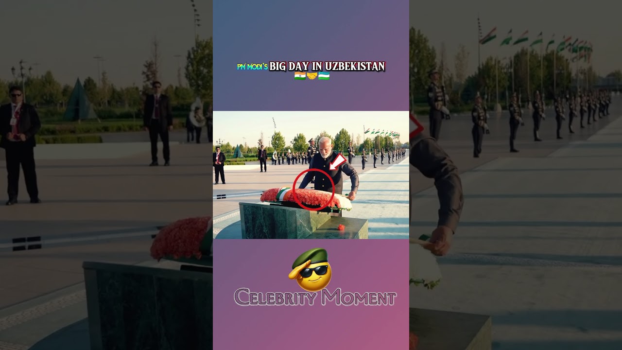 PM Modi&rsquo;s POWER-PACKED Day 1 in Uzbekistan! 🇮🇳🇺🇿 #Shorts #PMModiVisit #ViralShorts