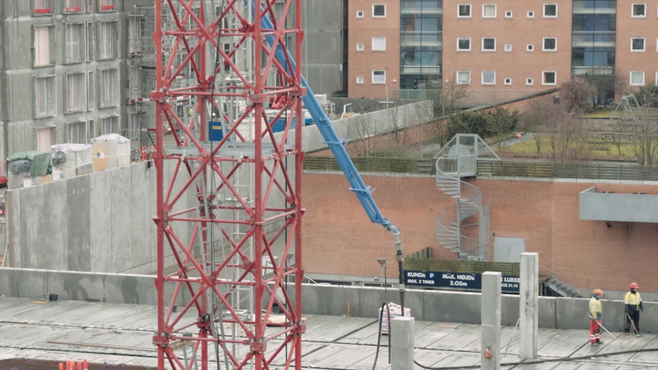 63 m betonpumpe