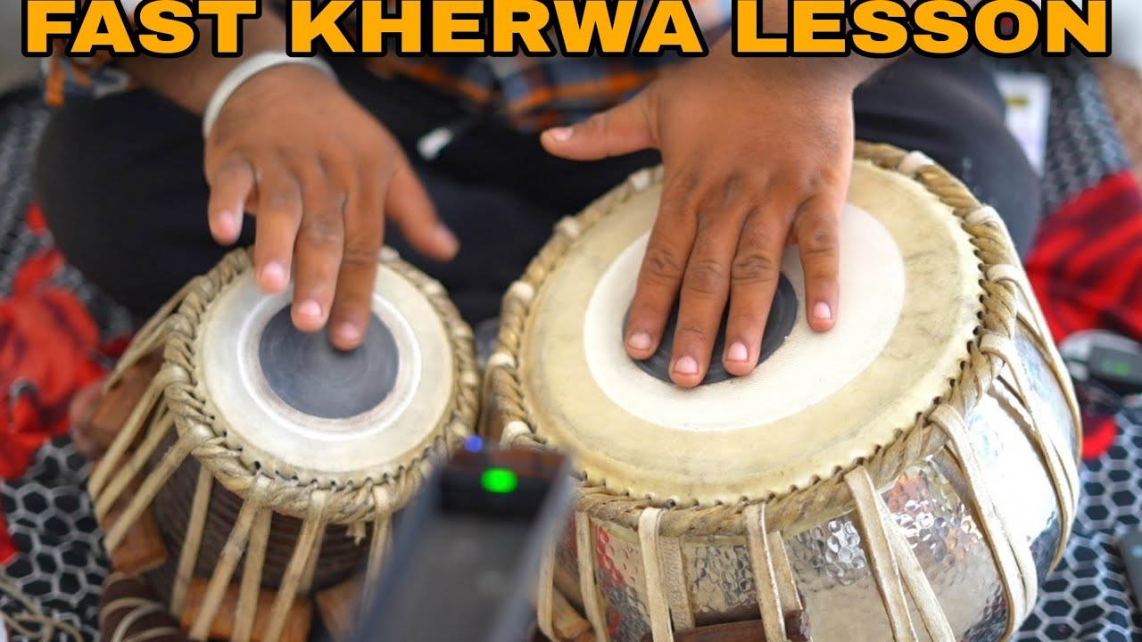 Fast Kherwa Lesson | Tabla Lesson For Beginners