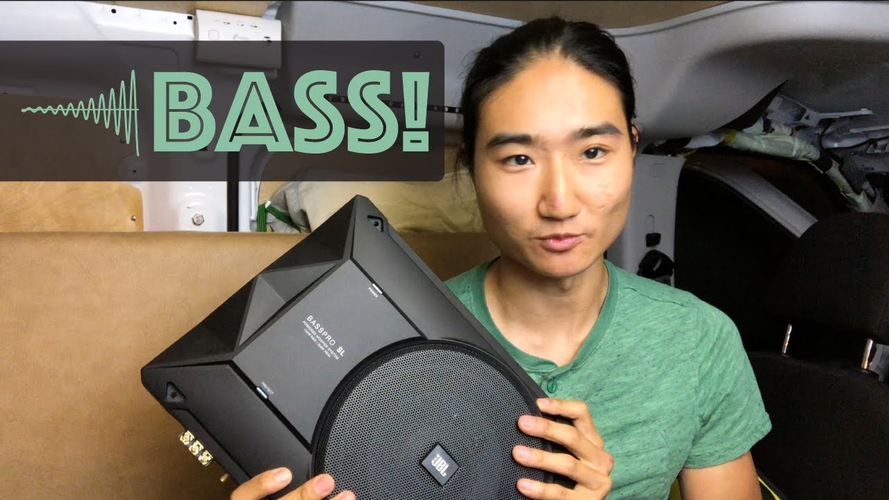 Subwoofer in Ram Promaster City Camper Van