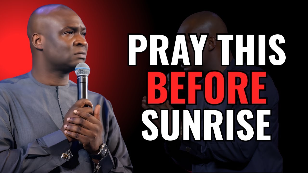 DON’T LET THE SUN RISE WITHOUT PRAYING THIS – PSALM 5 MORNING PRAYER APOSTIE SEIMAN JOSHUA