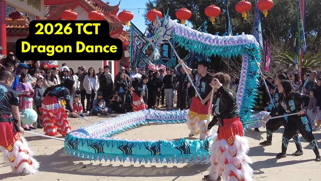 Dragon Dance - TCT Lion Dance - Houston, TX 2/1/2026