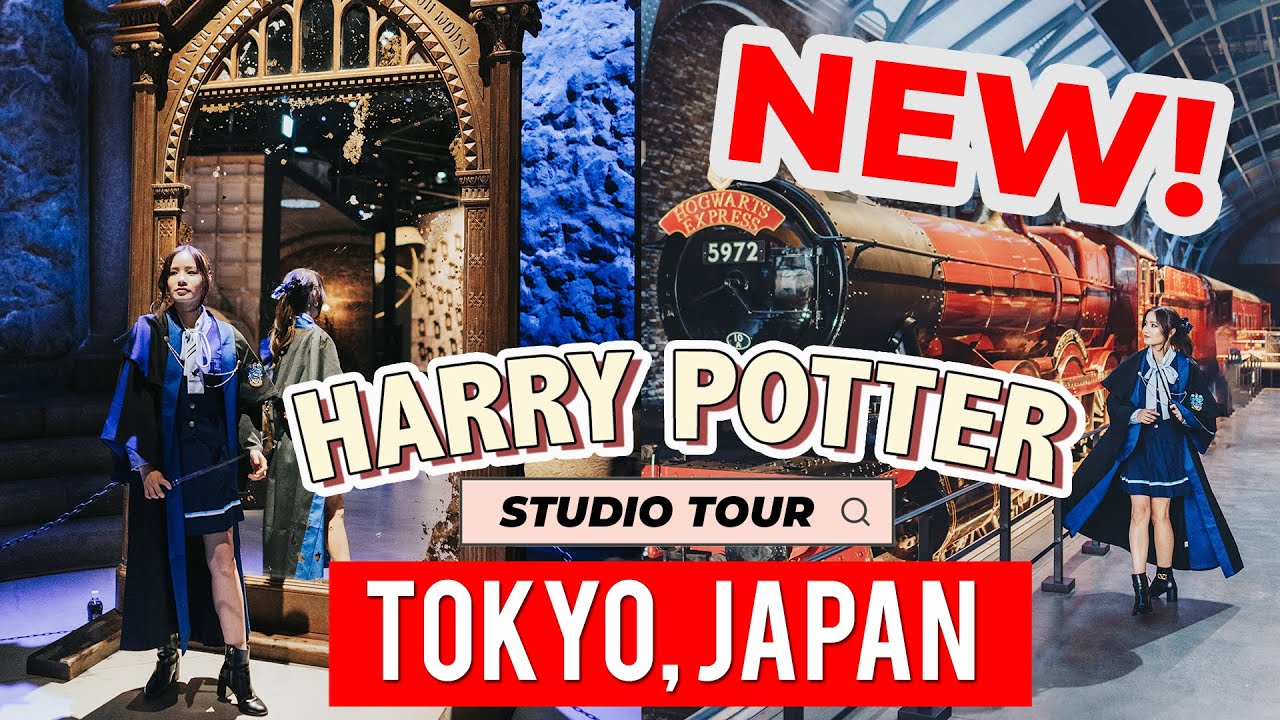 НОВИНКА В ЯПОНИИ! 🇯🇵 Я посетил тур студии Warner Brothers, посвящённый Гарри Поттеру, ТОКИО | Вид...
