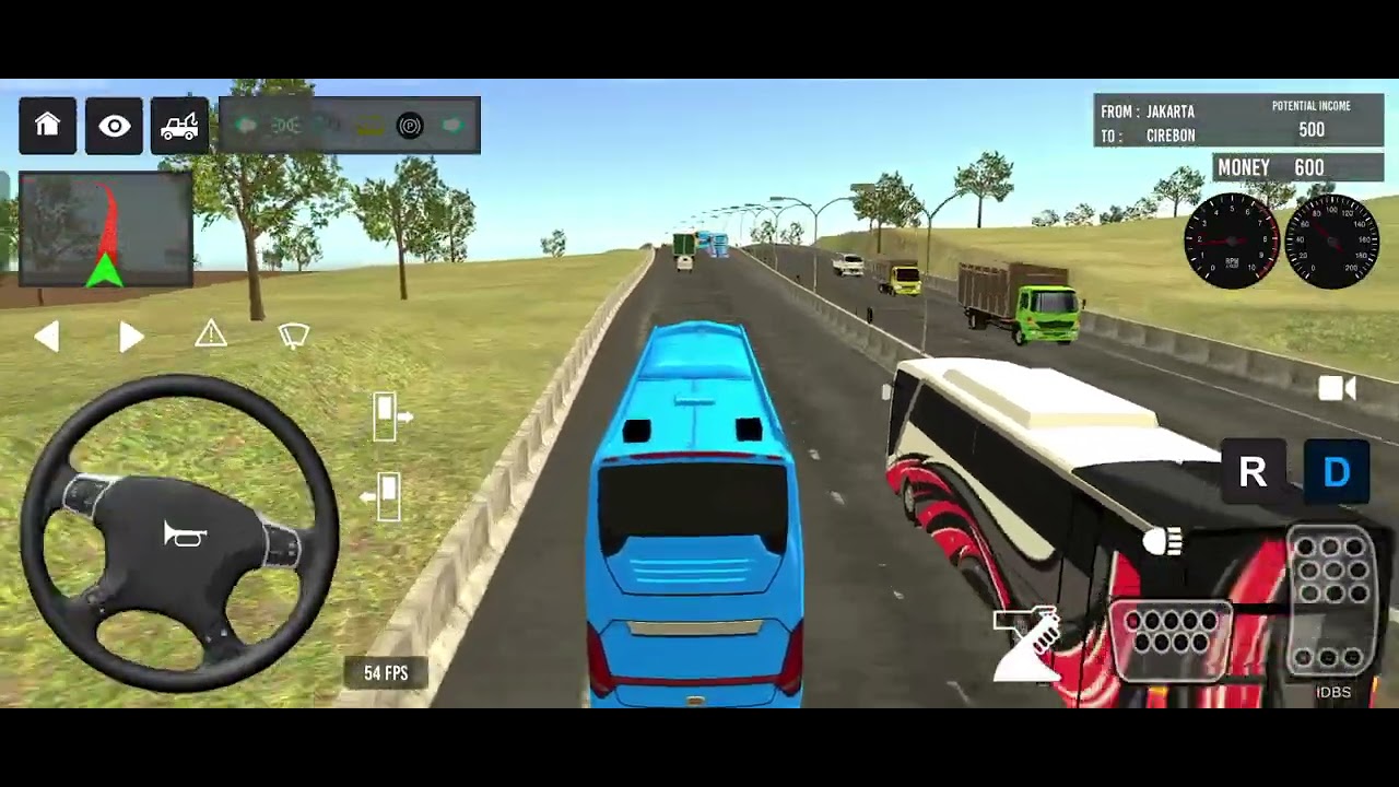 😍BUS SIMULATOR INDONESIA || Bus 🚌 Driving 👮City euro Coach bus simulator 🔥-Android Gameplay Bus 2024