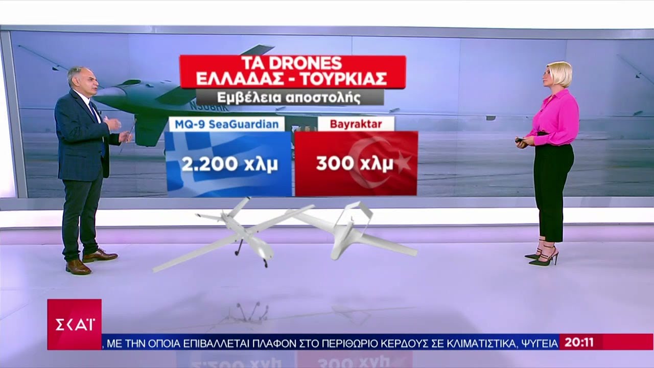 Η Ελλάδα εξοπλίζεται και στον τομέα των drones – Η σύγκριση με τα αντίστοιχα της Τουρκίας