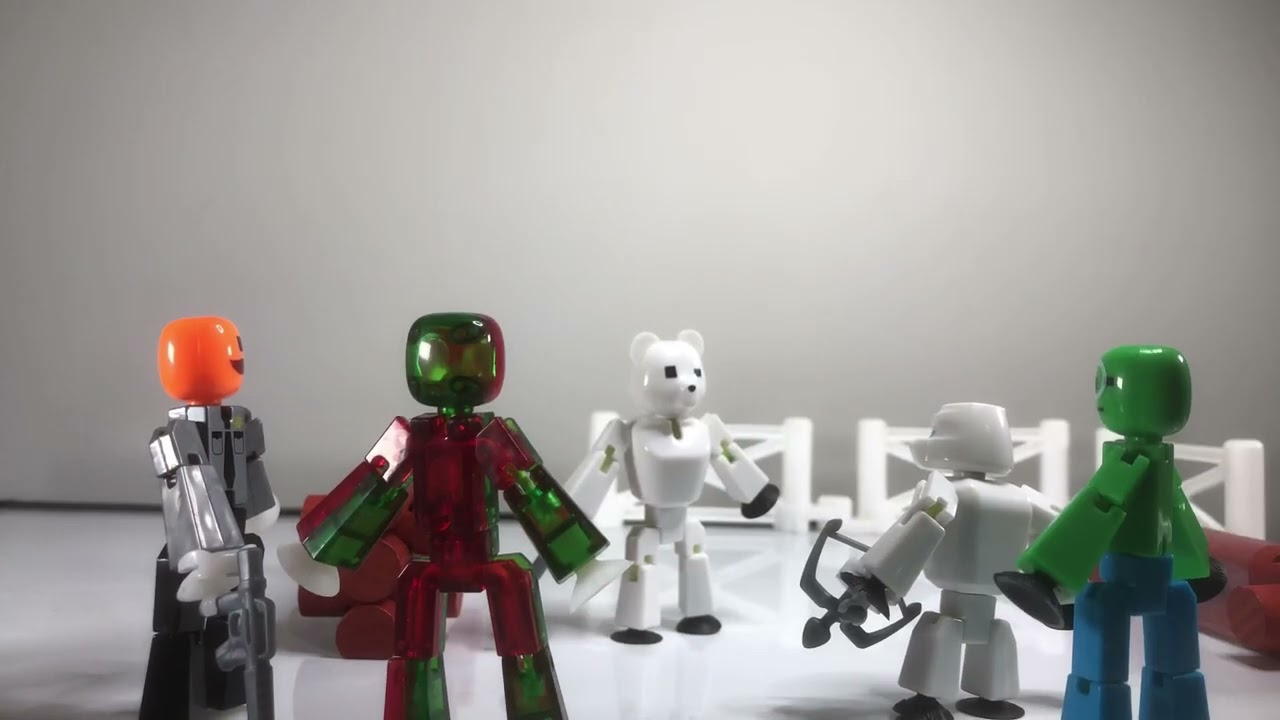 The snake incident #stopmotion #stikbot 