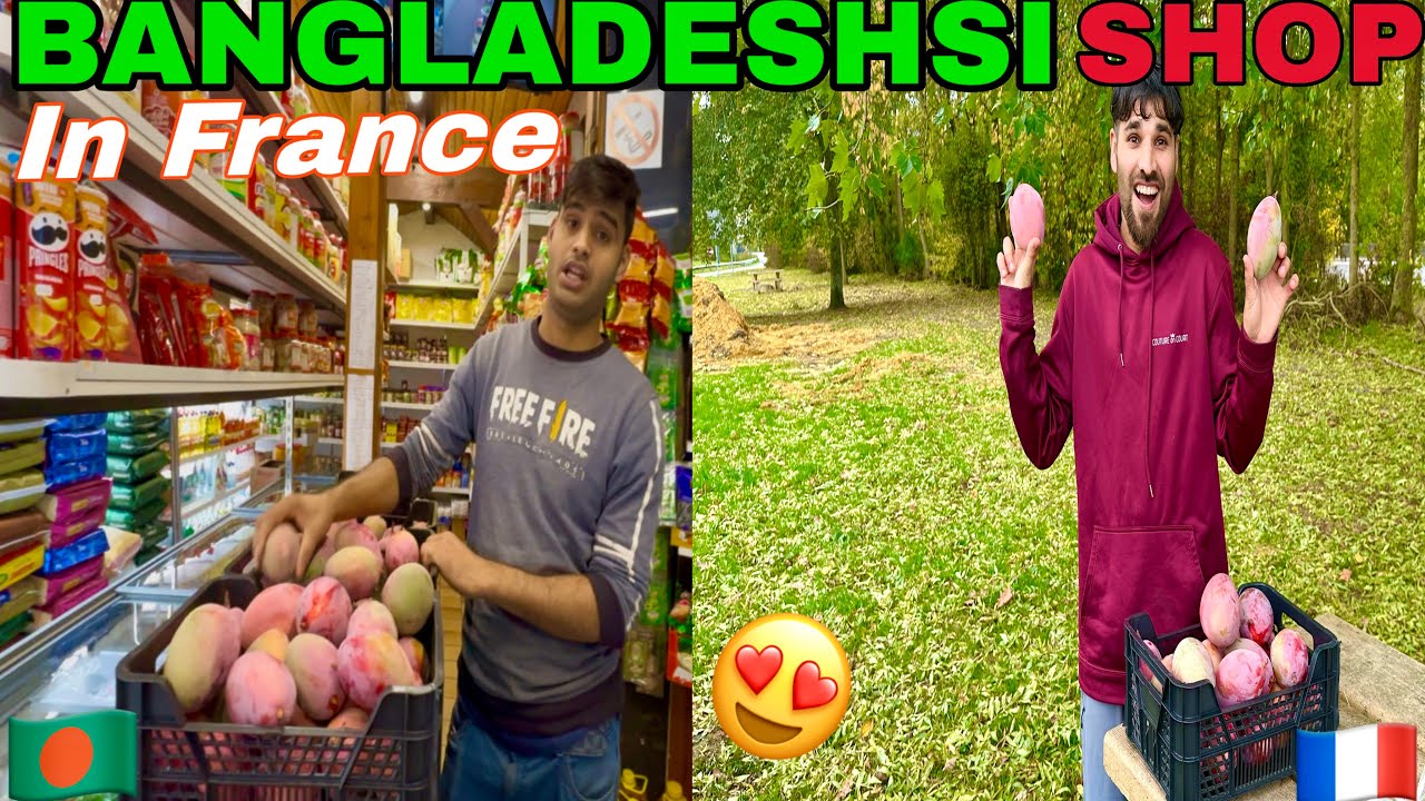 Bangladeshi Shop in France 🇧🇩🇫🇷 | 7KG Mango €25! 😍 Road Trip to Belgium 🇧🇪 | Daisy Vlog🥰