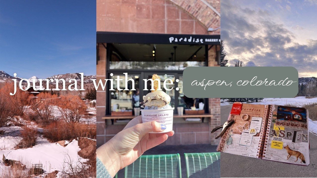 JUNK JOURNAL WITH ME | Aspen Edition