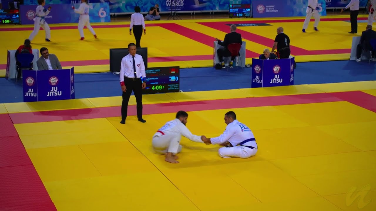2024 JU-JITSU WORLD CHAMPIONSHIP (GREECE) ALKUBAISI SAEED (UAE) vs TAJIK MARLON (SWE) 4K