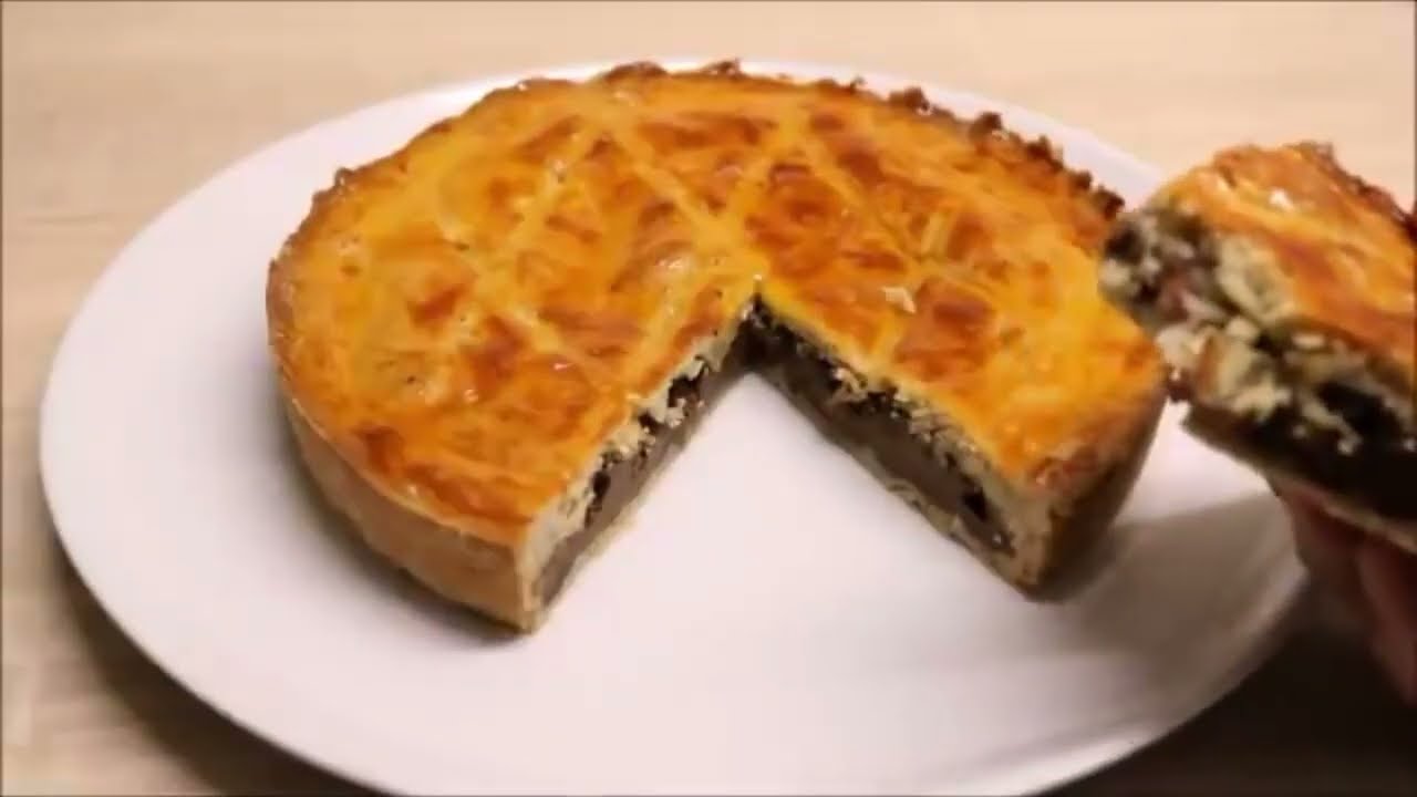 Gâteau a la crème pâtissière au chocolat