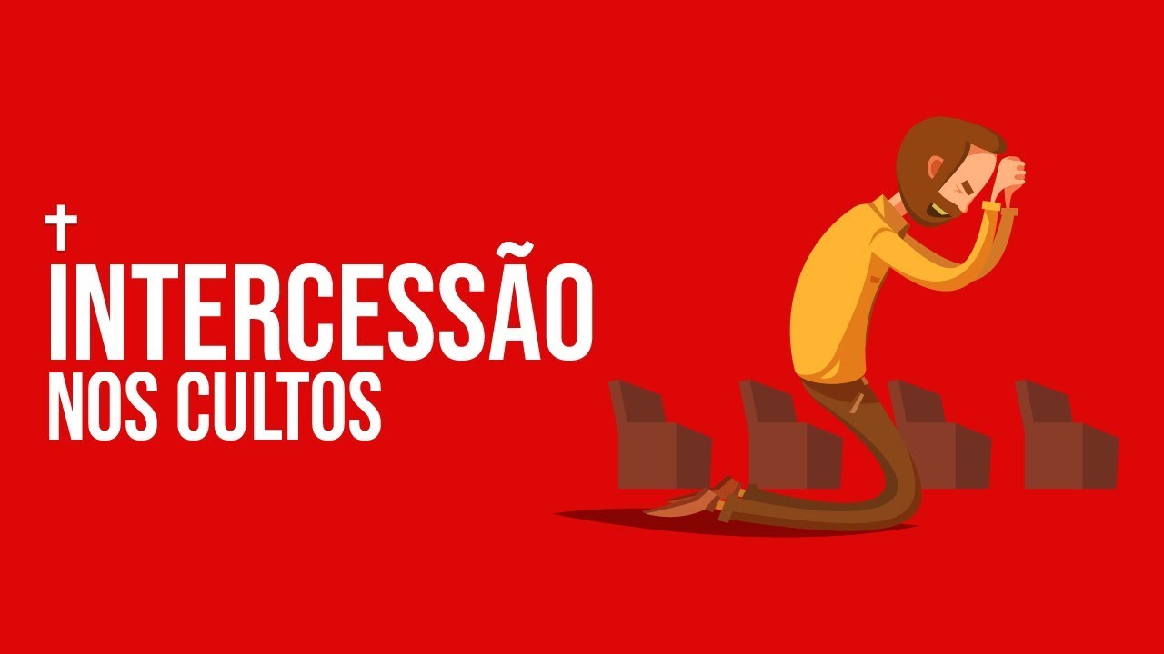 Grupo de intercess&atilde;o durante o culto