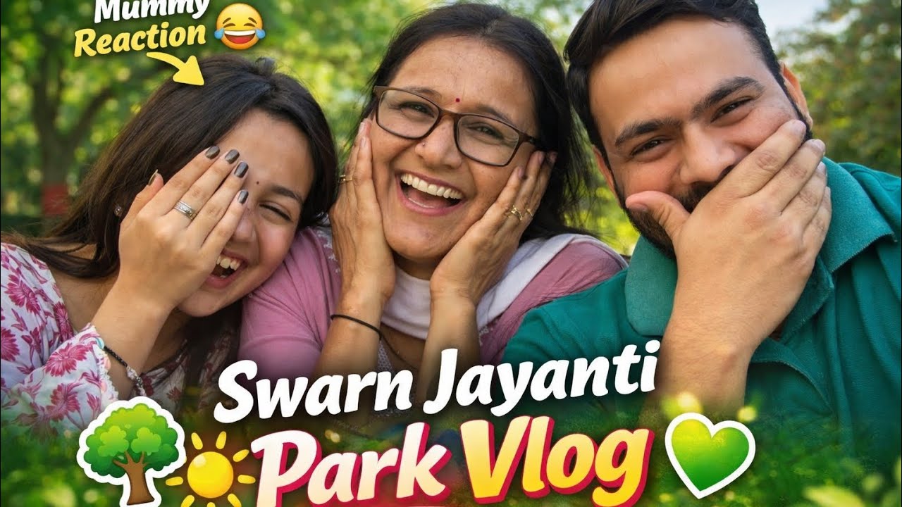Swarn Jayanti Park Vlog🌳| Sunday with Mummy & Bhai 🥰 | @ShubhamRana_Vlog #swarnjayantipark 