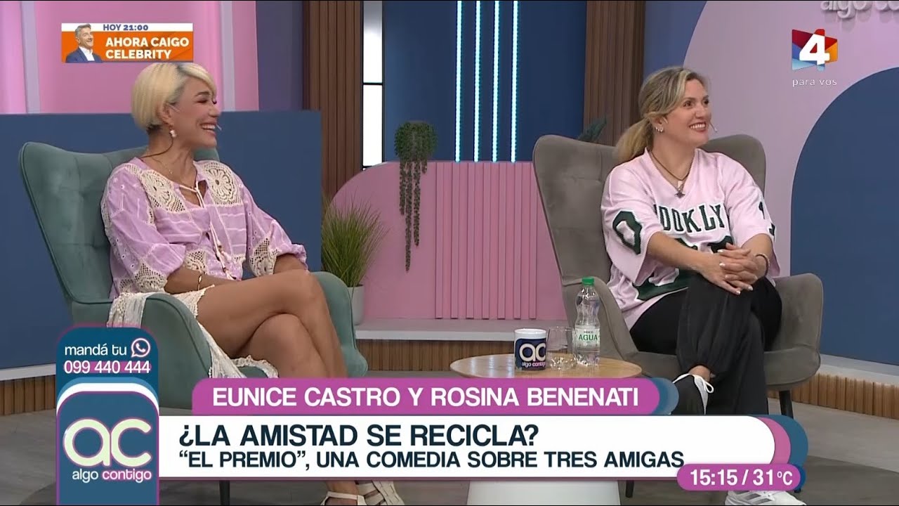 Algo Contigo - Eunice Castro y Rosina Benenati presentan 