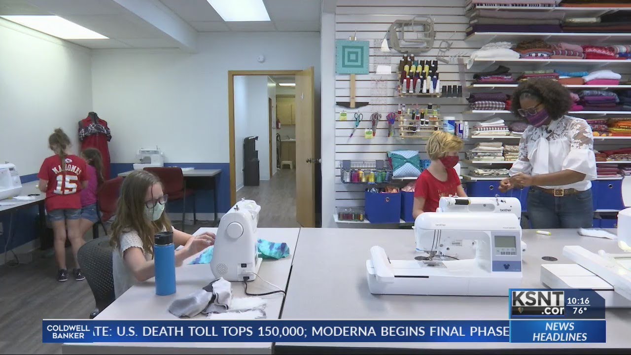 Lawrence woman starts sewing class, bringing back home economics skills