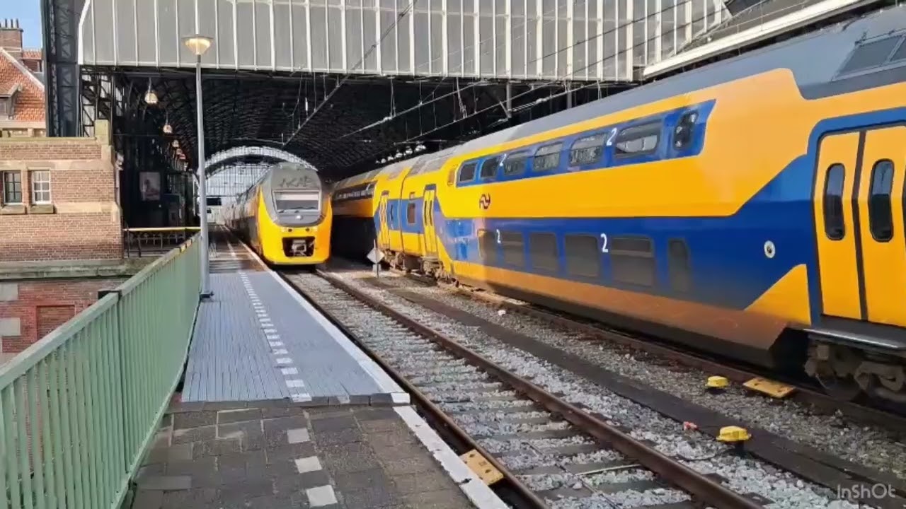 Treinen op station Haarlem & Hoorn | 23 januari 2026