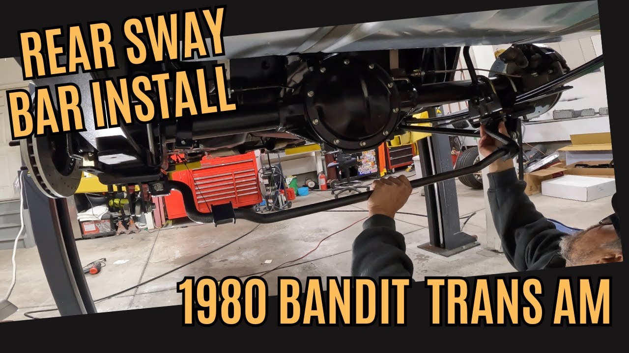 Upgraded Rear Sway Bar On Bandit Trans Am - Don't Miss This!