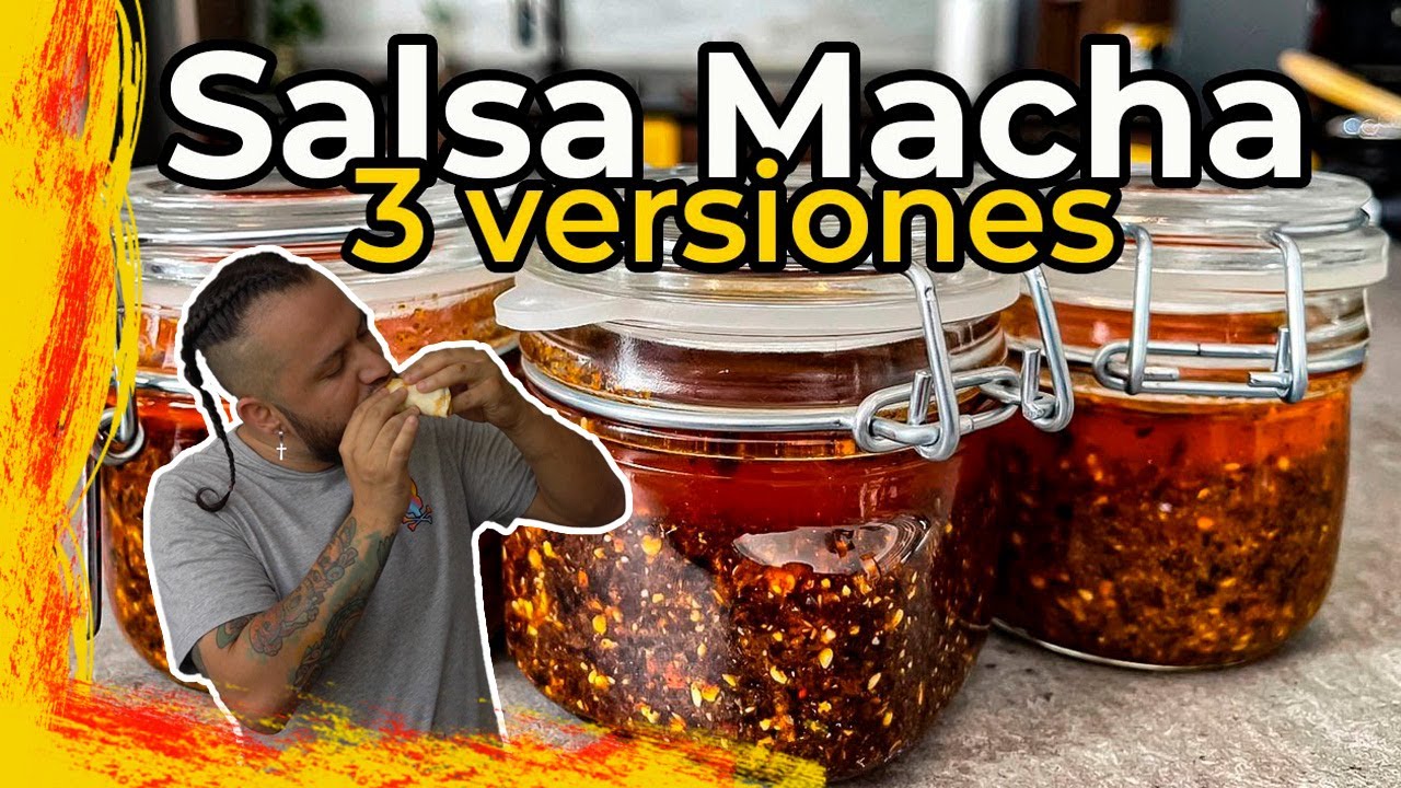 Salsas machas en 3 versiones para tu parrillada