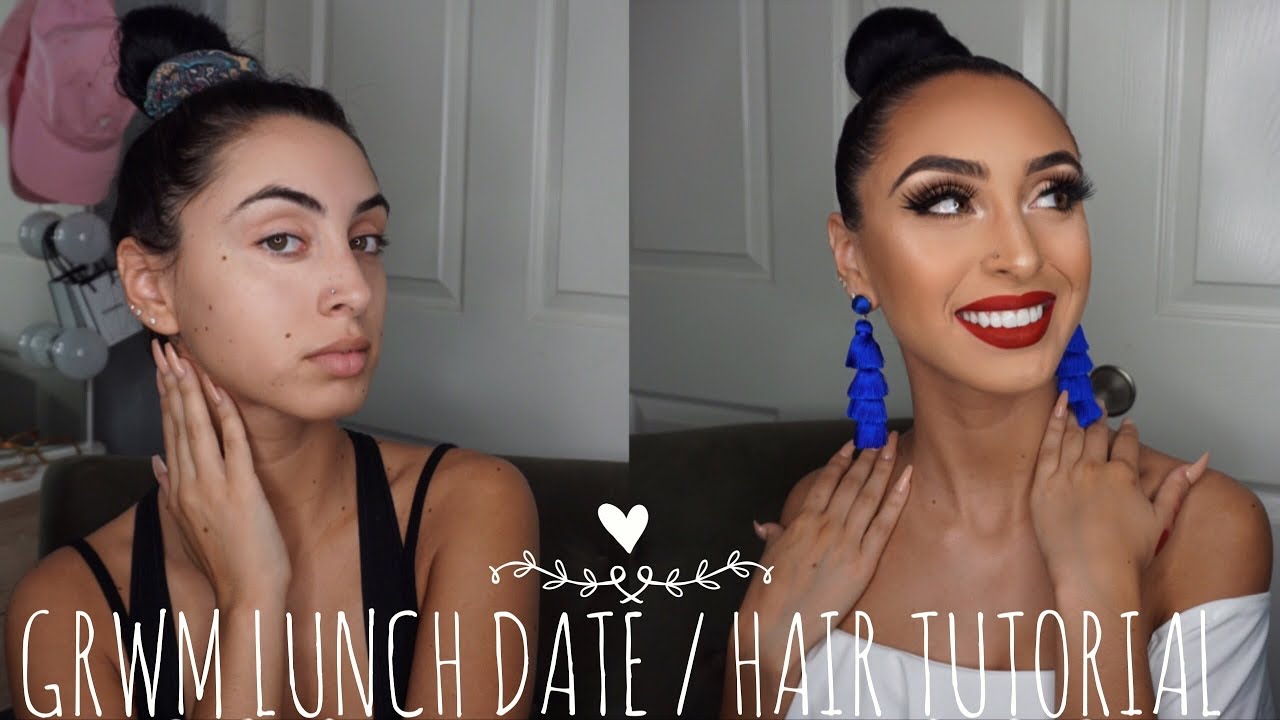 GRWM Lunch Date / Hair Tutorial