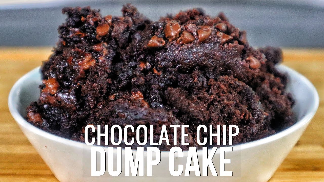 The Easiest Chocolate Chip Dump Cake You'll Ever Make