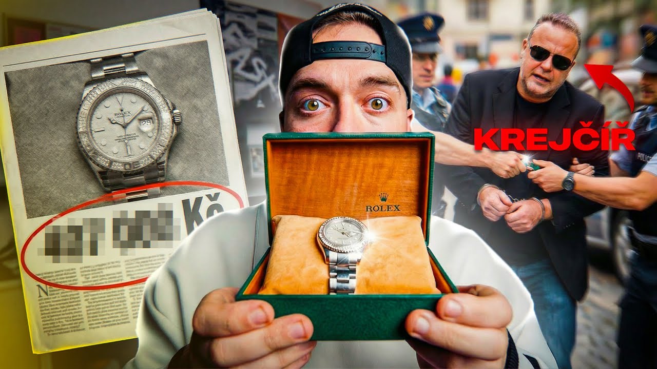 KOUPIL JSEM ROLEXKY NEJVĚTŠÍHO ČESKÉHO MAFIÁNA !