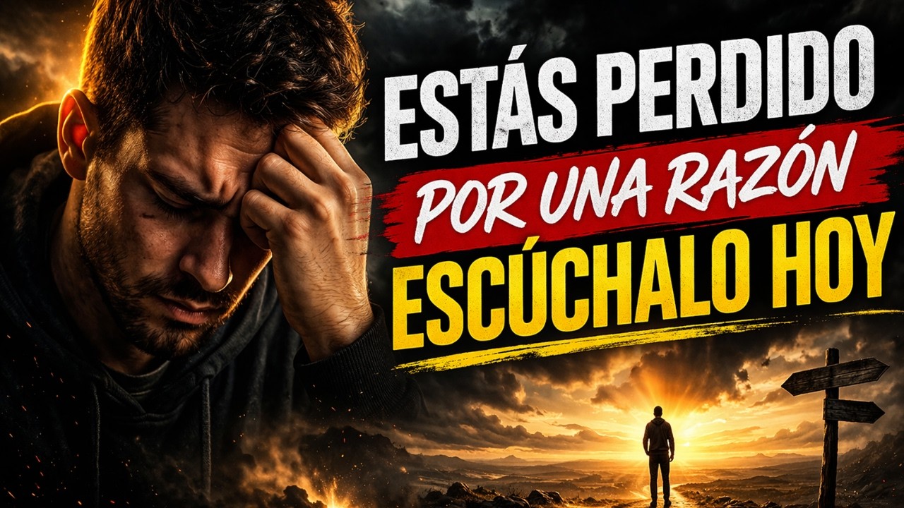 SI TE SIENTES PERDIDO, ESCUCHA ESTO TE CAMBIARÁ EL DÍA.#ReflexionMotivacional #DesarrolloPersonal