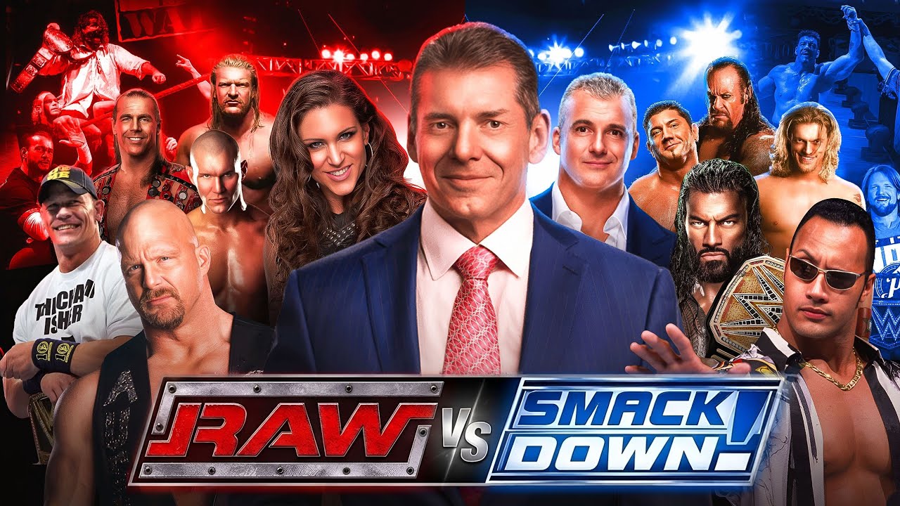 The Complete History of WWE Brand Split (Raw vs SmackDown)