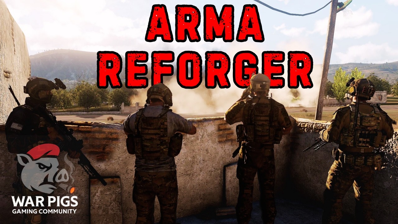 🔴LIVE | ARMA REFORGER | ORGANISING CHAOS WITH PEAK CINEMATIC CONQEUENCES | WARPIGS