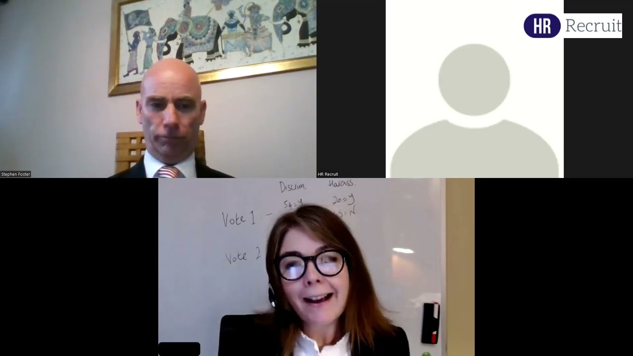 Virtual Mock Employment Tribunal Part 2 - HR Recruit