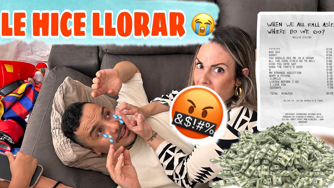 Vlog 🇪🇸🇲🇦| Hago LLORAR a mi MARIDO🇲🇦pasa esto😭 + de 1300€ 💶 en una COMPRA 😱