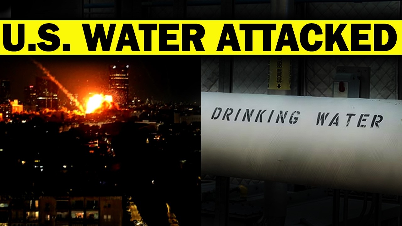 BREAKING | Iran Hits U.S. Water Supply! | FBI Investigates 30+ Water Plant Attacks