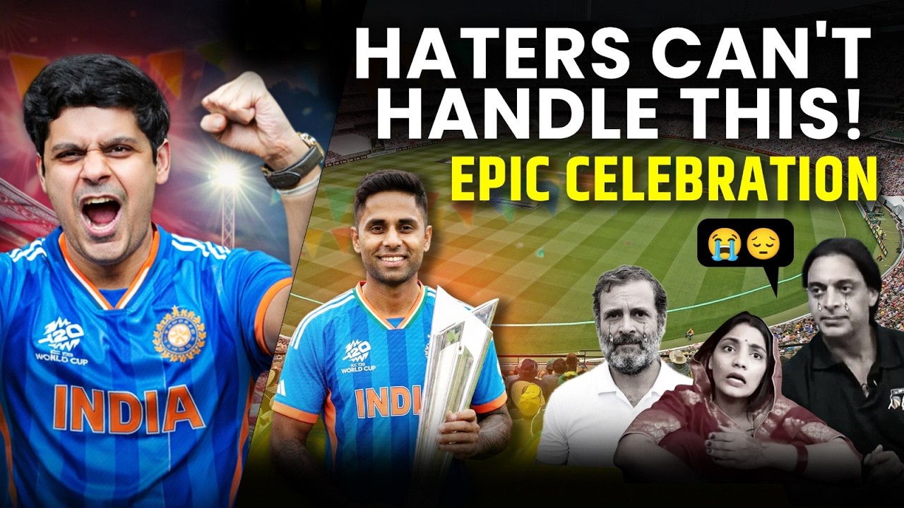 INDIA WIN WORLD CUP AND HATERS MELTDOWN 😂 EPIC ROAST OF HATERS - SHOAIB, RAHUL, NEHA SINGER