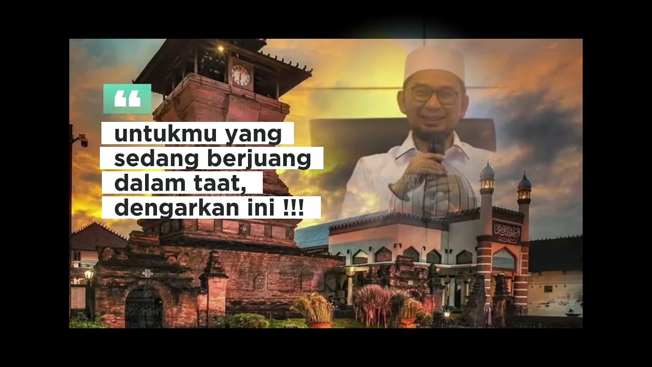 Jika Ingin Selamat di Akhirat, Dengarkan Nasihat Ini | Ustadz Adi Hidayat