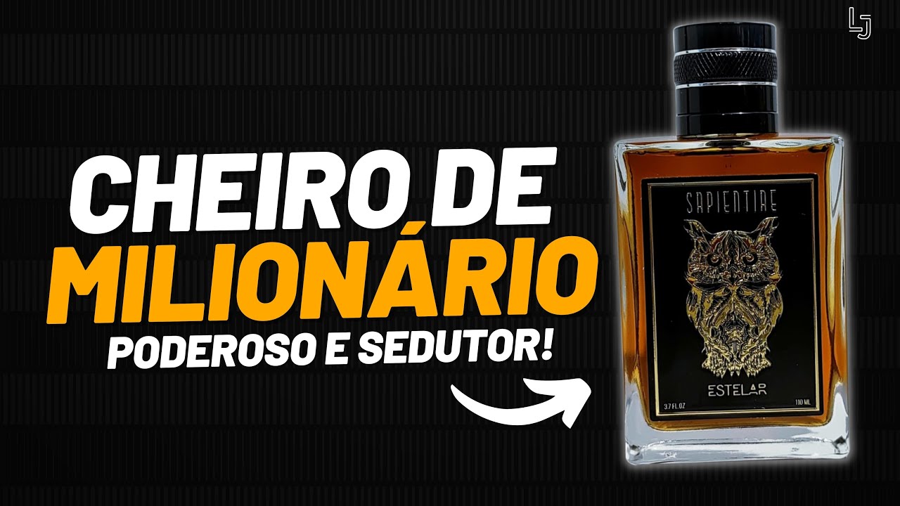 CHEIRO DE MILIONÁRIO! PERFUME PODEROSO E SEDUTOR! ESTELAR SAPIENTIAE NICHE! NICHO NACIONAL SURREAL!